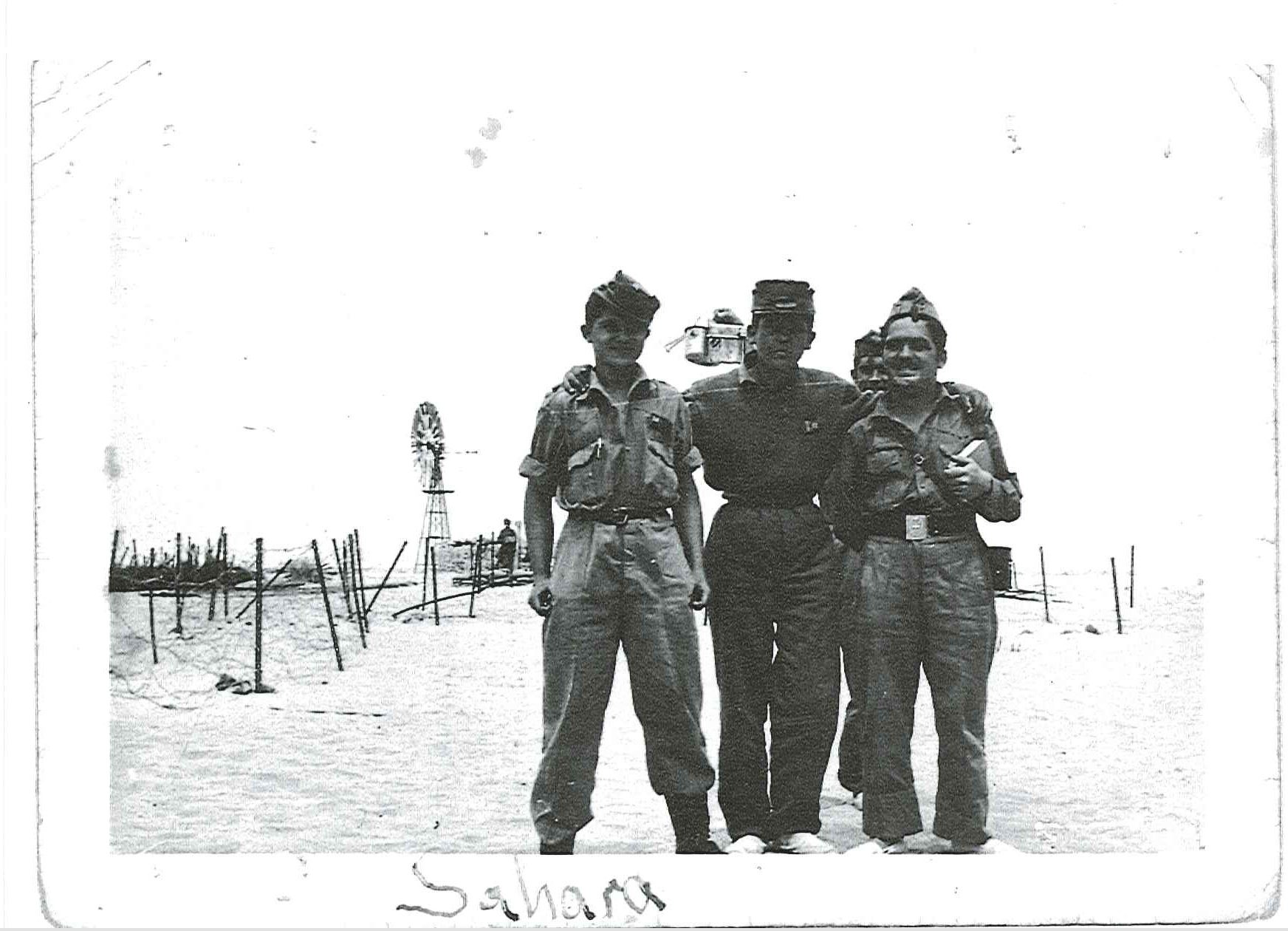 Sáhara (II). Fotografía original de la campaña de Ifni y el Sáhara español, 1958-1959, Batallón Expedicionario Tetuán XIV.