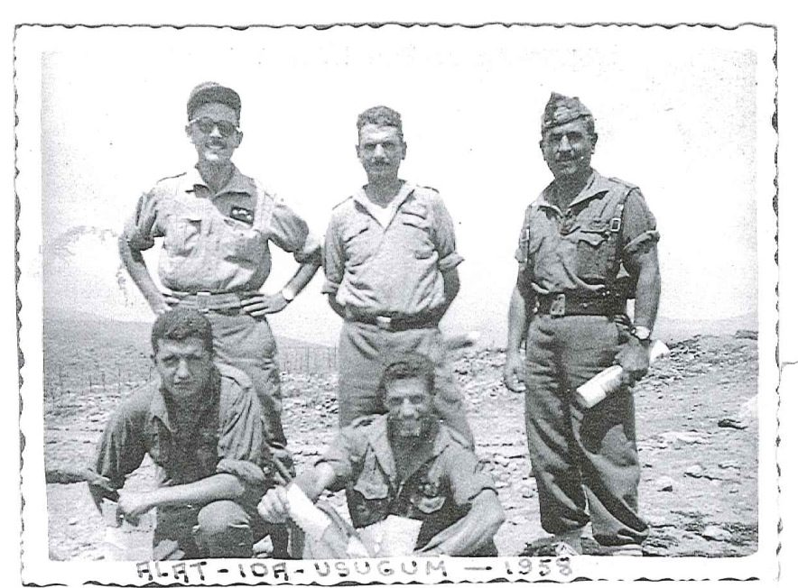 Usugum. Fotografía original de la campaña de Ifni y el Sáhara español, 1958-1959, Batallón Expedicionario Tetuán XIV.